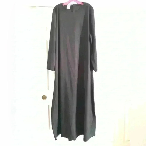 SPIRIT HALLOWEEN COSTUME BASIC BLACK GOWN MENS LARGE - Picture 3 of 11